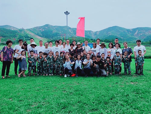 中二拓展集体合影